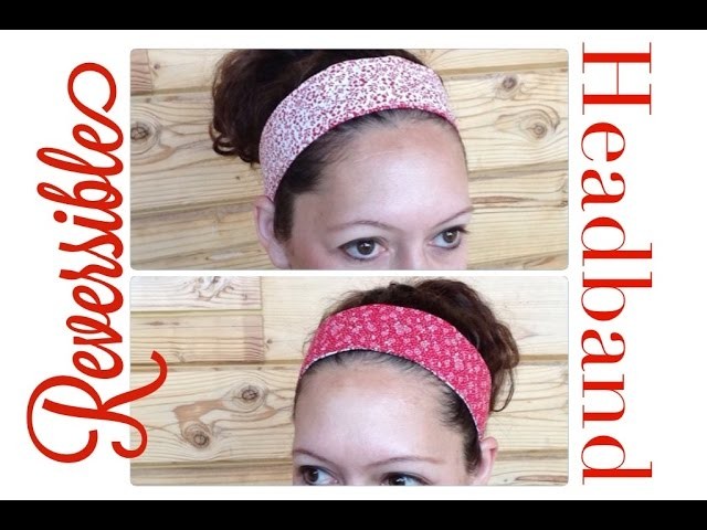 How to Sew a Reversible Headband: Great Beginner Sewing. Easy Sew Project