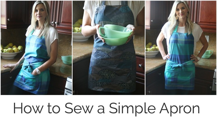 How to Sew a Simple Apron
