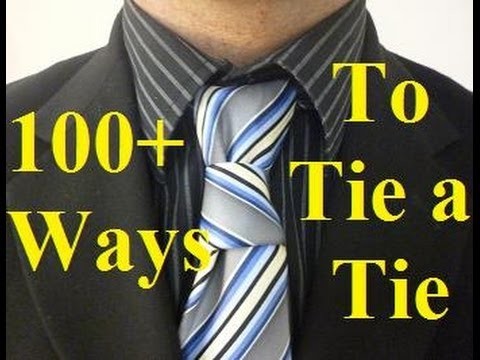How to Tie a Tie Half HourGlass Necktie Knot