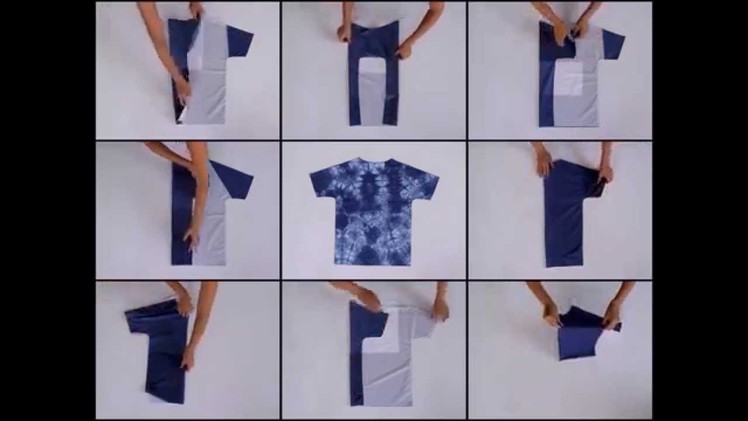 How you fold a T-shirt by Dana Ben Shalom