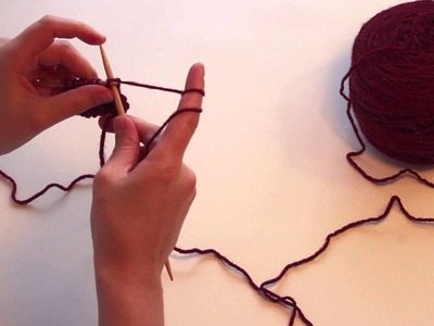 Knitting Tutorial for Beginners: Bind Off or Cast Off