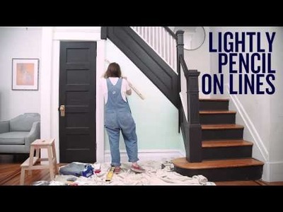 PureWow Presents: How to Paint a Striped Wall