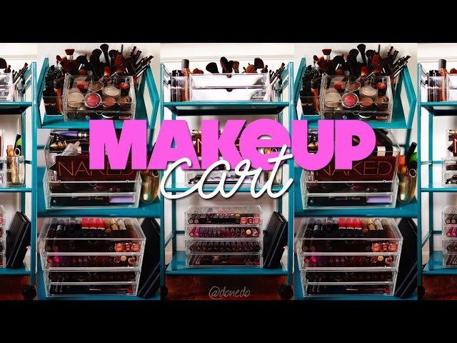 The Makeup Cart: How I Organize My Makeup Collection
