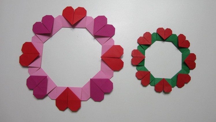 TUTORIAL - How to make a Simple Heart Wreath