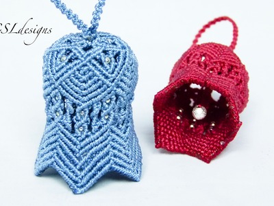 3D macrame bell ⎮ Christmas