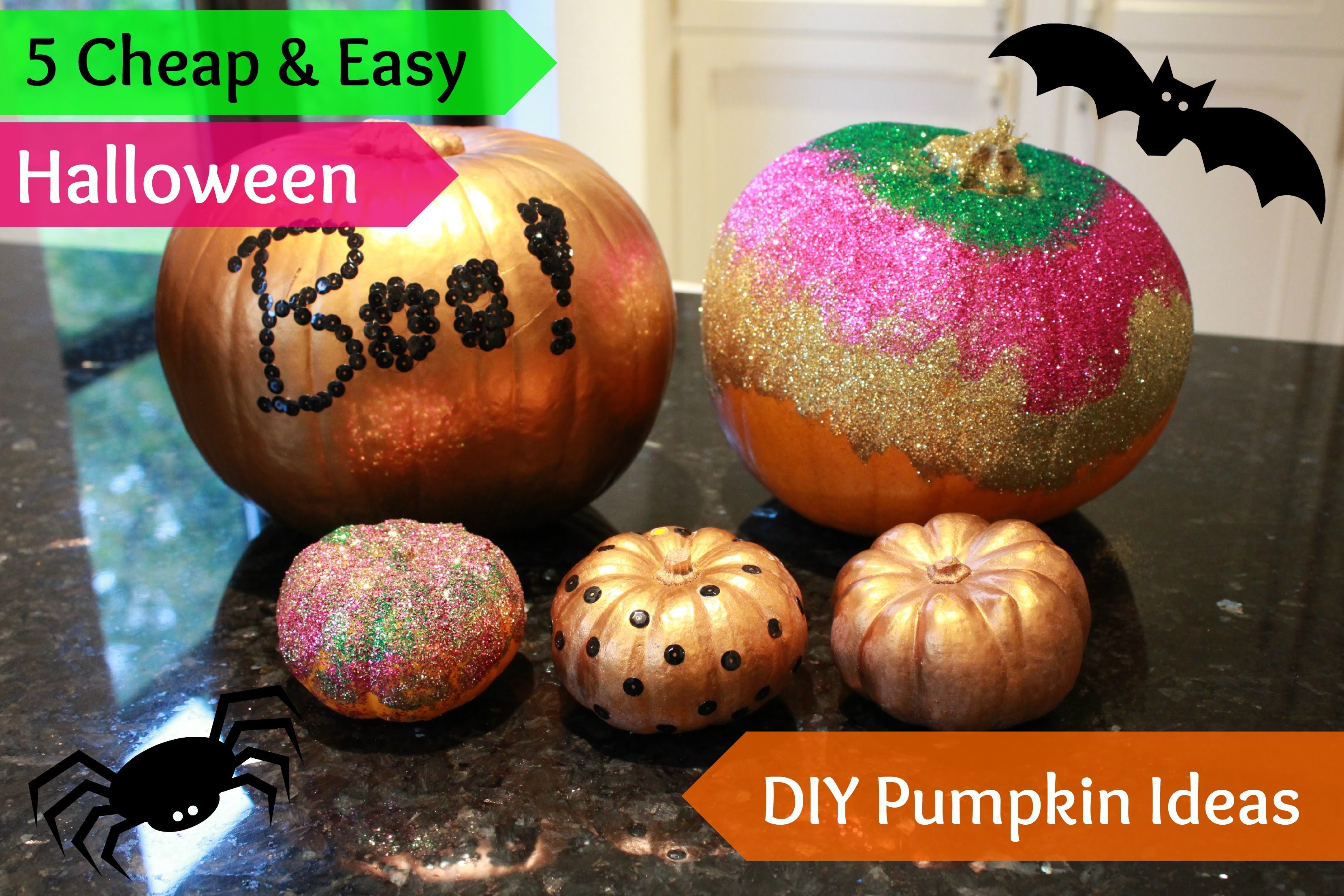 5 Easy Pumpkin Craft Ideas, Halloween DIY, Little Miss Lifestyle