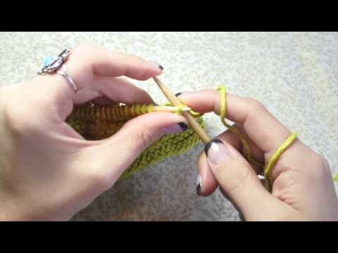 Beginner Knit Washcloth