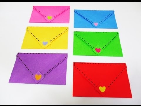 DIY : #109 Cute ORIGAMI Envelopes  ♥