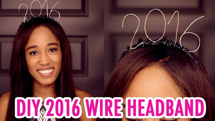 DIY 2016 Wire Headband for New Year's! - HGTV Handmade