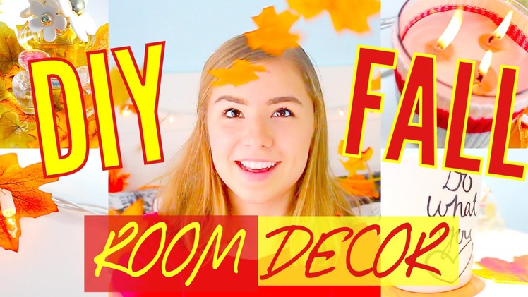 DIY Cozy Fall Room Decor for Cheap! Tumblr Inspired