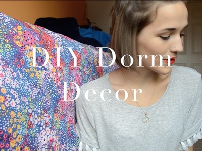 DIY Dorm Room Decor | College Series 2015