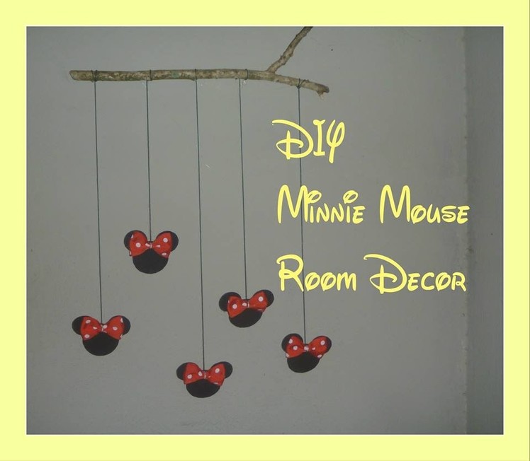 DIY Minnie Mouse Room Decor!!!