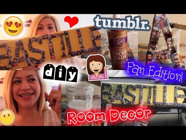 DIY: Room Decor | Fan Edititon & Tumblr Inspired!