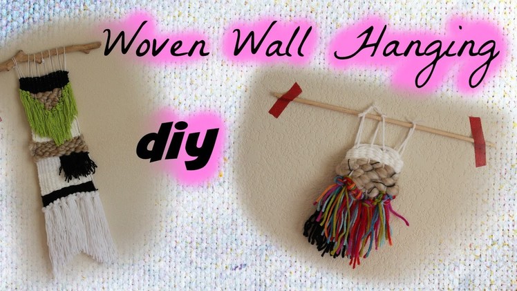DIY Woven Wall Hanging