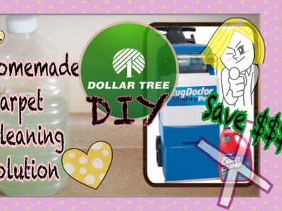 Dollar Tree DIY: "Rug Doctor" Carpet Cleaner DUPE!