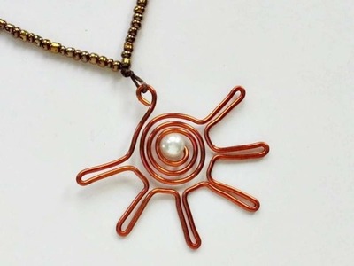 How To Create A Doodle Sun Wire Pendant - DIY Style Tutorial - Guidecentral