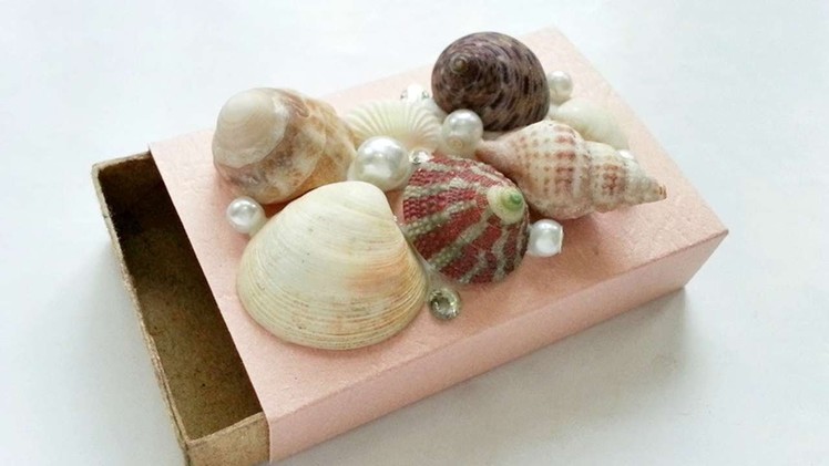 How To Create  A Sea Shell Decorated Gift Box - DIY Crafts Tutorial - Guidecentral