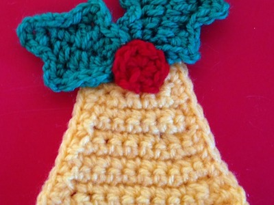 How To Crochet A Bell Applique For Christmas - DIY Crafts Tutorial - Guidecentral