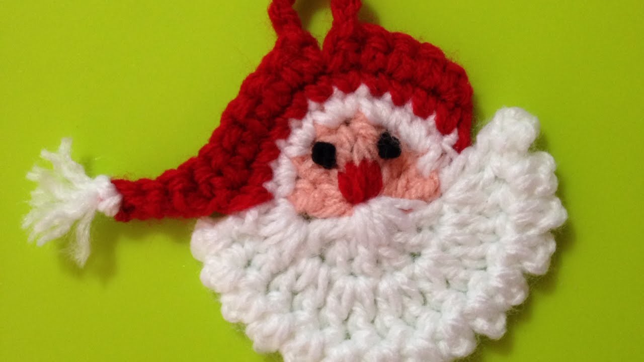 How To Crochet A Santa Ornament For Your Xmas Tree - DIY Crafts Tutorial - Guidecentral