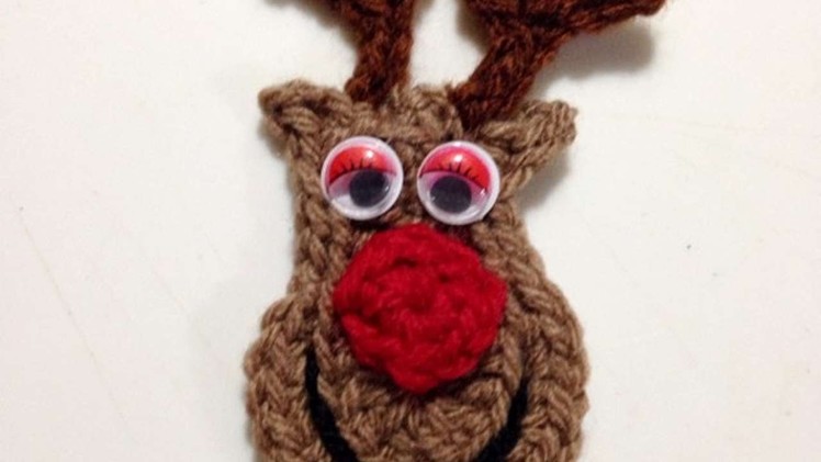 How To Crochet Rudolph The Red Nosed Reindeer - DIY Crafts Tutorial - Guidecentral