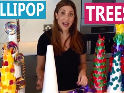 How To: DIY Lollipop Trees. Sweet Stand for a Candy Buffet