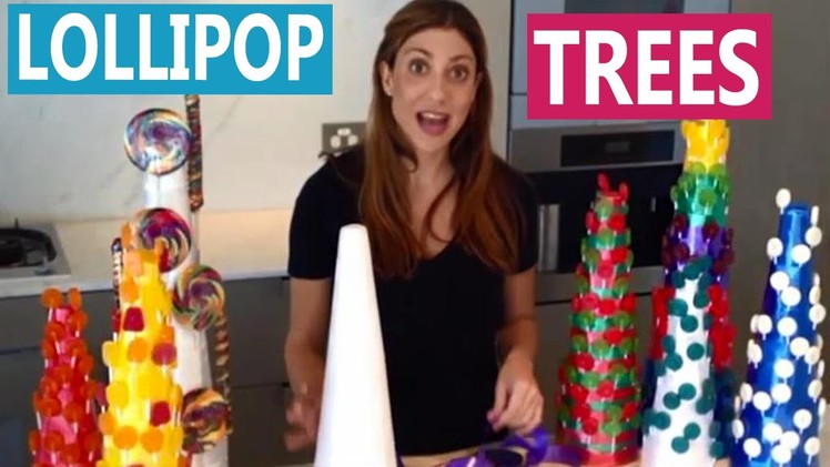 How To: DIY Lollipop Trees. Sweet Stand for a Candy Buffet
