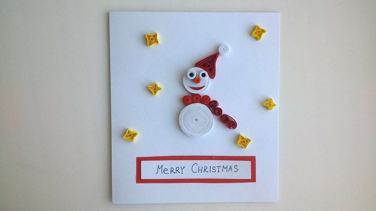 How To Make A Christmas Card With A Snowman - DIY Crafts Tutorial - Guidecentral