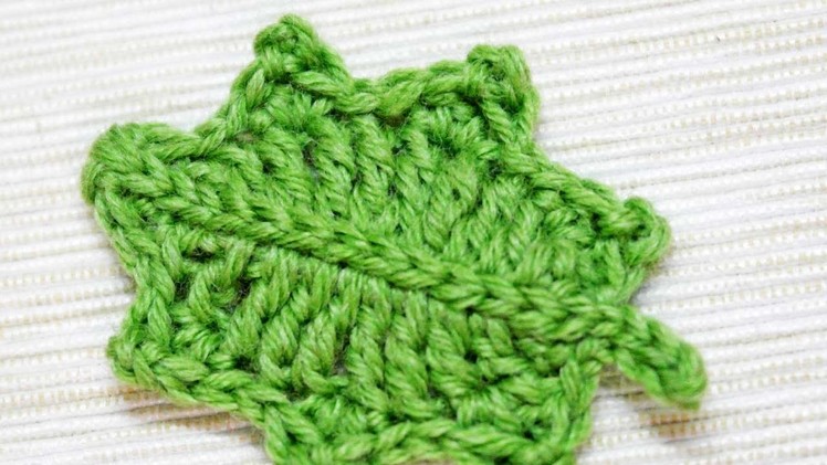 How To Make A Crocheted Christmas Leaf Holly Jolly - DIY Crafts Tutorial - Guidecentral