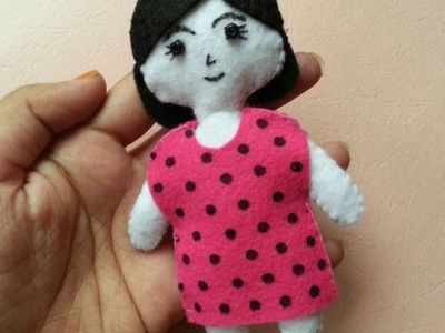 How To Make A Cute Felt Doll - DIY Crafts Tutorial - Guidecentral
