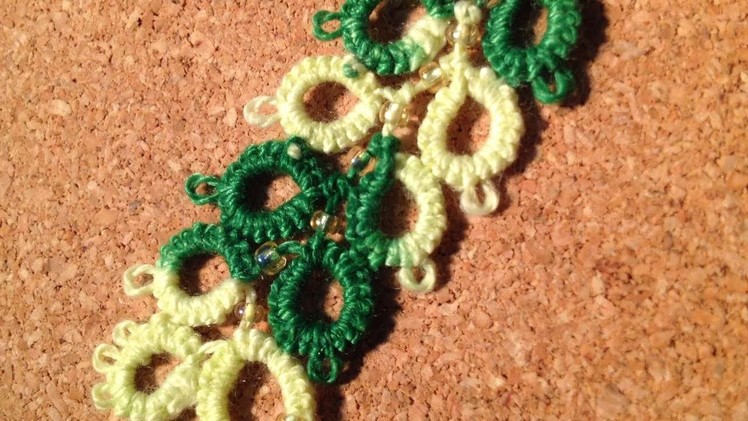 How To Making A Spikelet Tatting With Beads - DIY Crafts Tutorial - Guidecentral