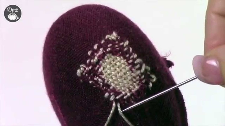 How to use a Dritz Clothing Care Darning Egg