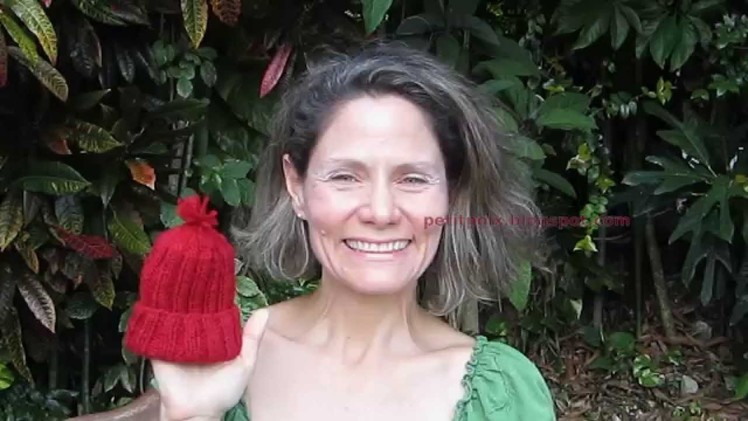 Knitting Lesson 5 - Knit a Preemie Hat for Little Hats Big Hearts Campaign