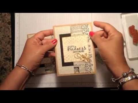 Stampin' Up! Video Tutorial Easy Tip for the Inside of Handmade Cards