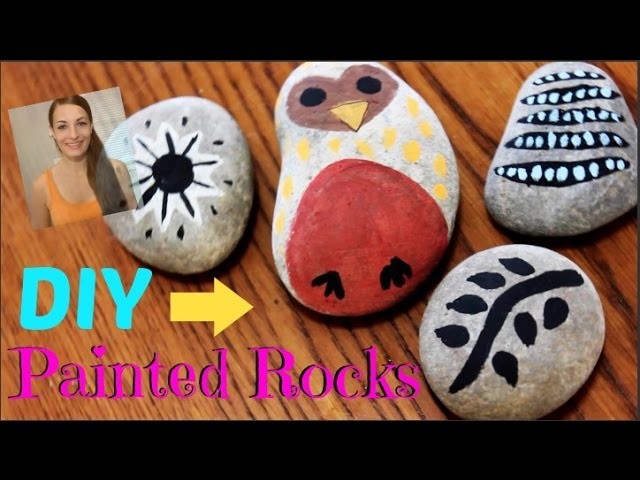 4 DIY painted rocks - Easy Room Decor