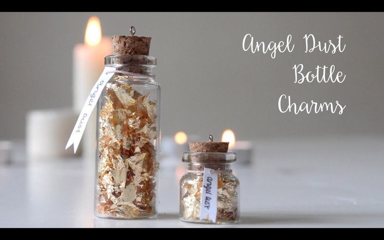 DIY Angel Miniature Bottle Charm