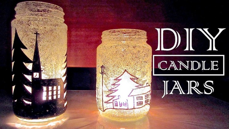 DIY Christmas Decorations | Candle Holders
