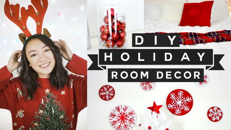 DIY Holiday Room Decor! ❄ Easy, Quick & Affordable!