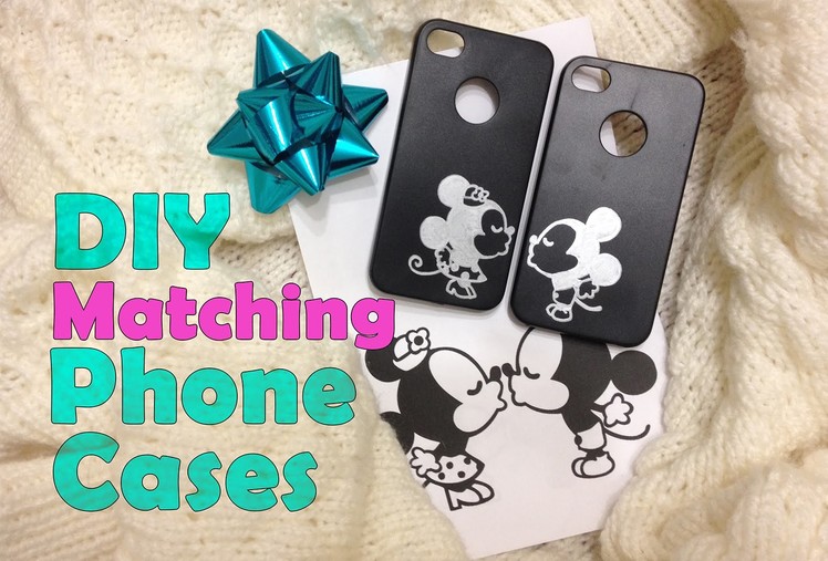 DIY Matching.Couple Phone Cases | Cheap Gift Idea