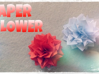DIY - PAPER FLOWERS Tutorial for home decor (very easy)