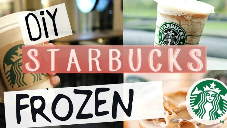DIY Starbucks Frozen Hot Chocolate