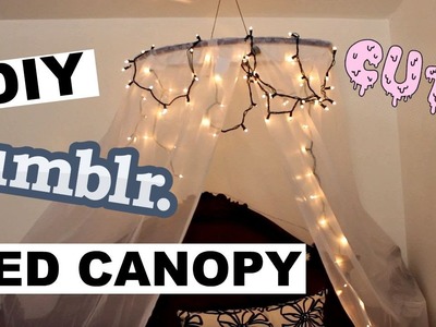 DIY:Tumblr Bed Canopy