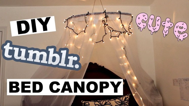 DIY:Tumblr Bed Canopy