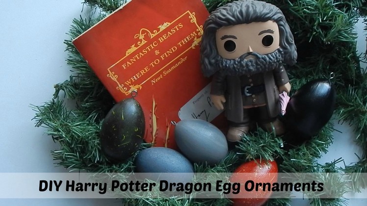 Harry Potter Dragon Egg Ornaments | DIY