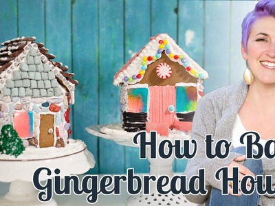 How to cut and bake Gingerbread Houses - with guest Pins and Things