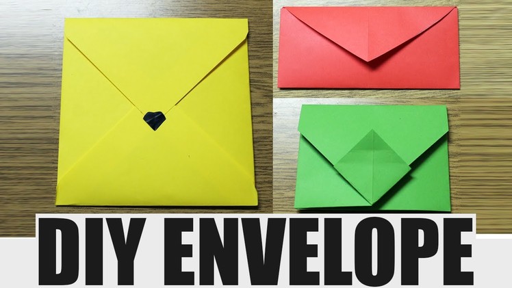 How to make an envelope - DIY paper envelope