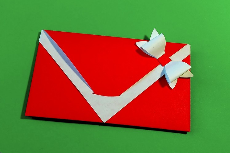 Origami money envelope. Ideas for gifts and gift wrapping. DIY gift envelope