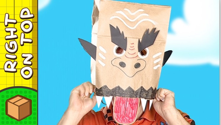Paper Moustache Mask | Crafts Ideas For Kids | DIY on BoxYourSelf