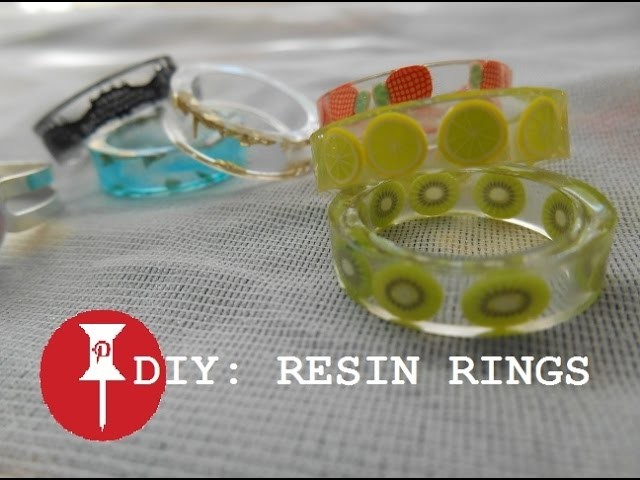 Pinterest inspired: DIY: RESIN RINGS