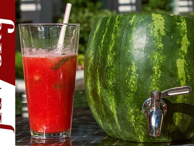 The Watermelon Keg - Aqua Fresca Recipe - Great DIY