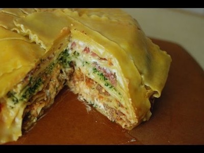 Wonderfu DIY Amazing Lasagna Timpano - Food Arts .